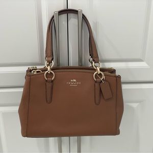 Coach New York Crossbody bag. Brown color.